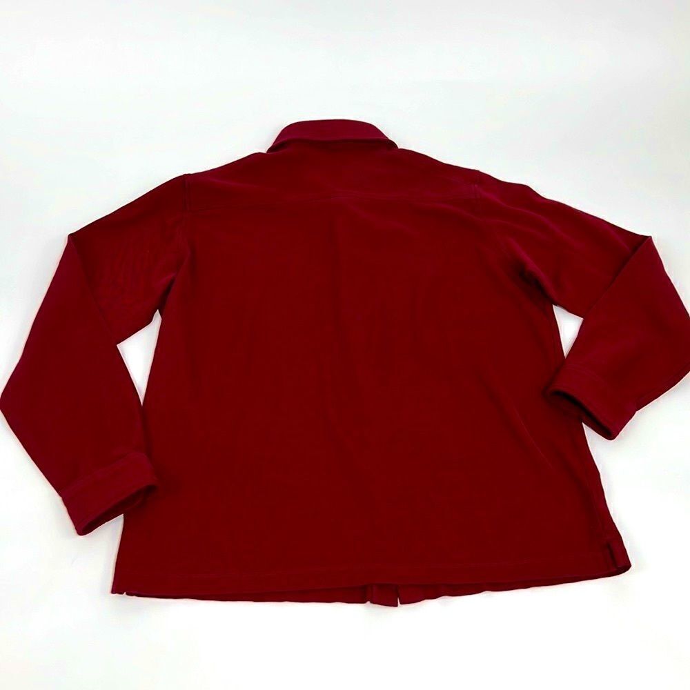 Bugatchi Maroon Button Down Shirt - Picture 8 of 8